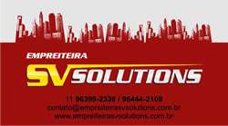 "Empreiteira SV Solutions"